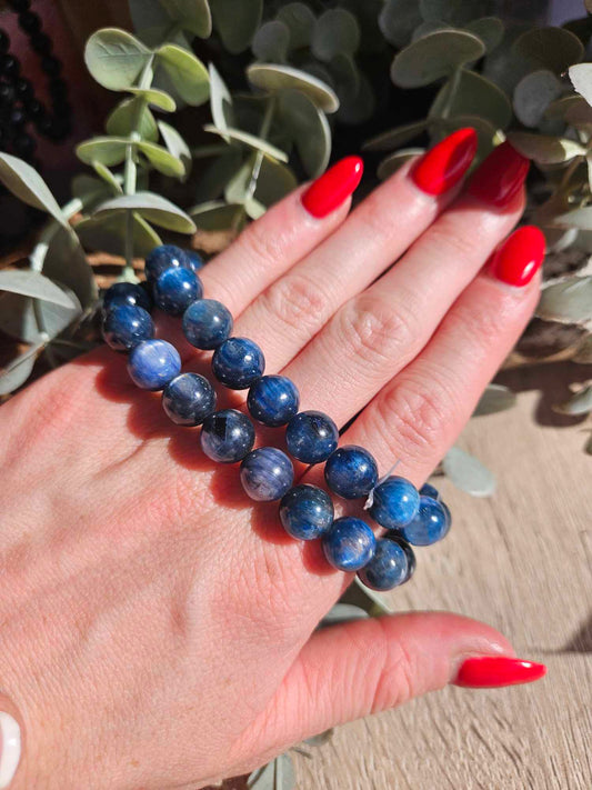 KYANITE 10mm BRACELET