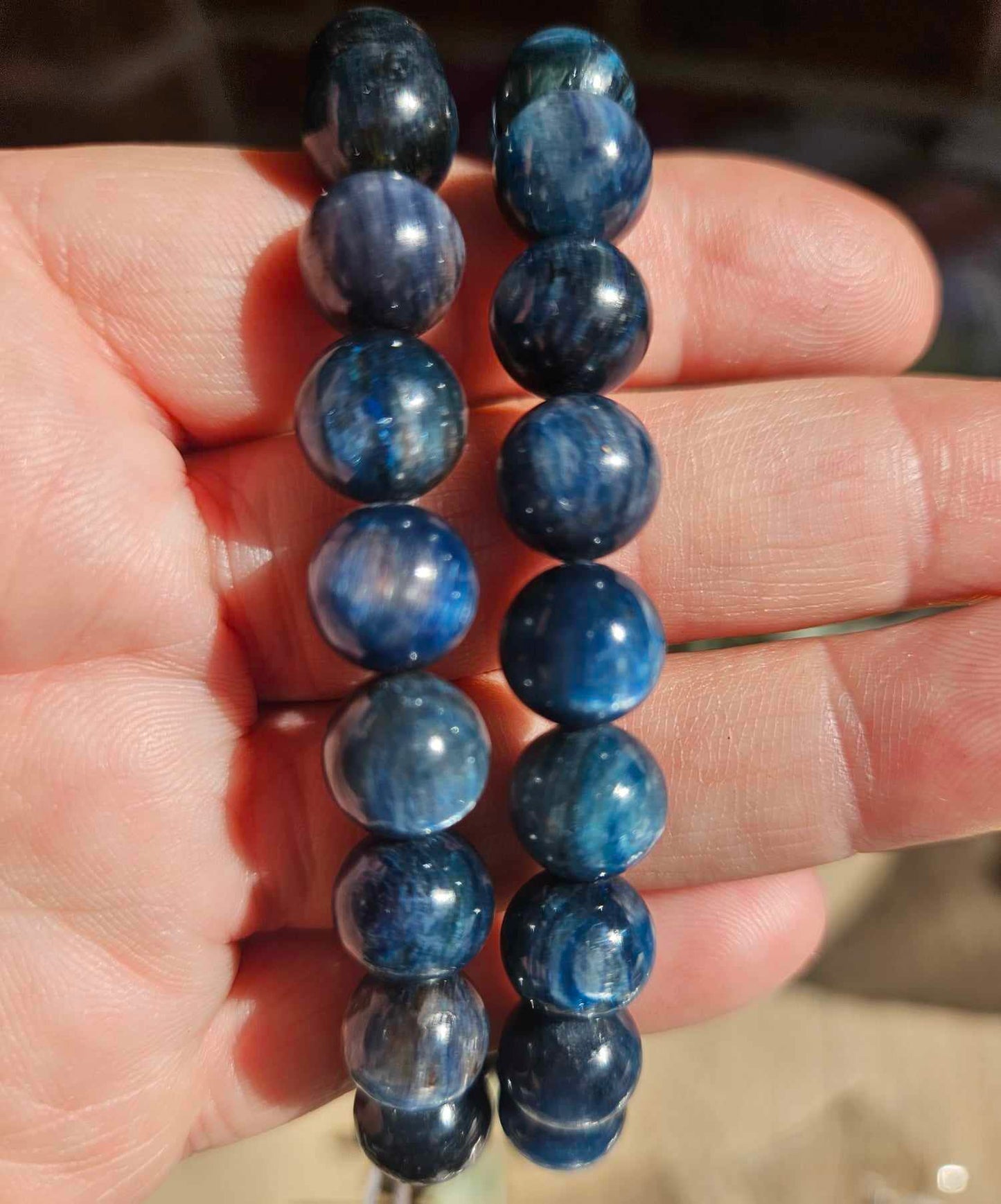 KYANITE 10mm BRACELET