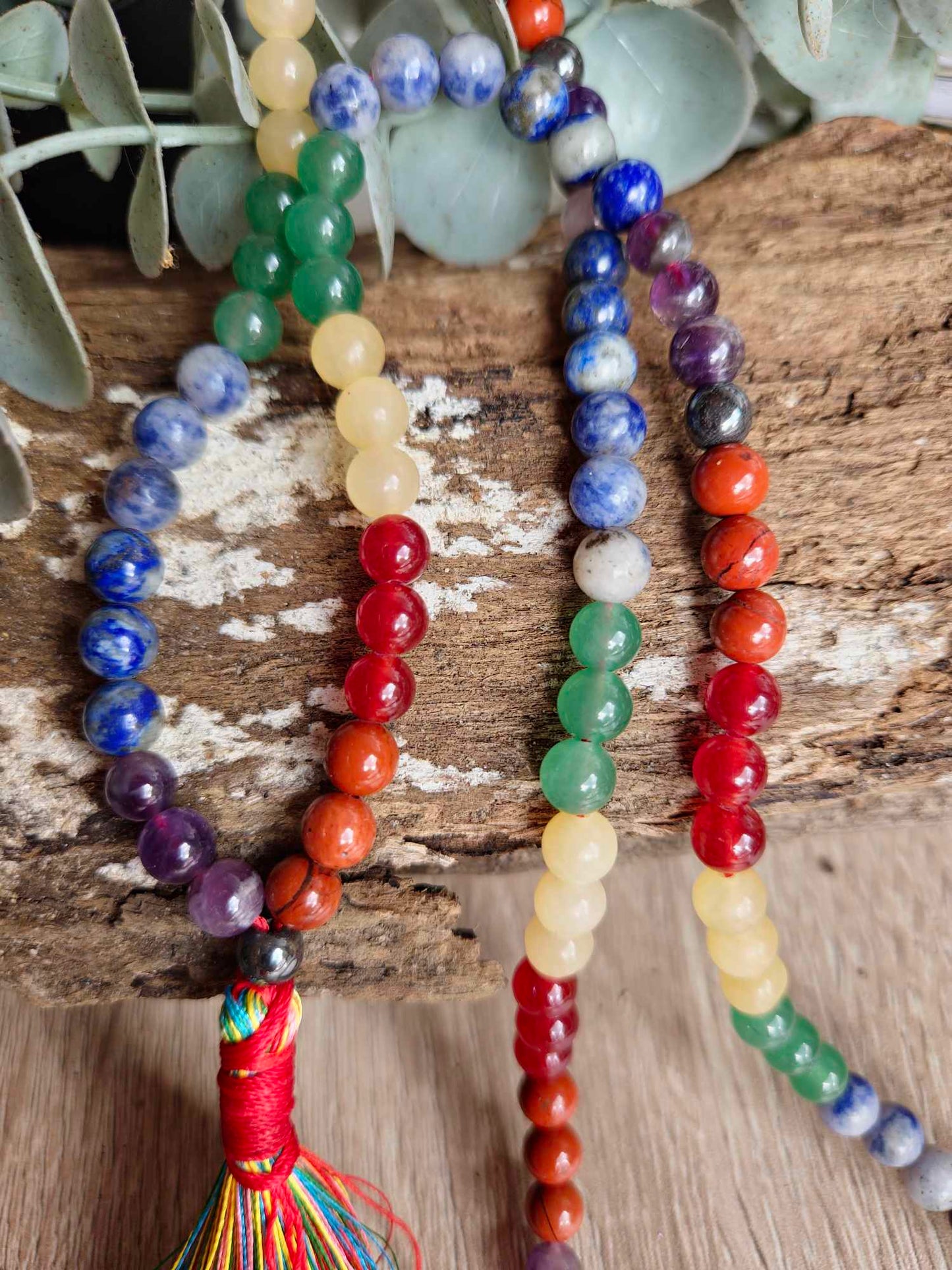 RAINBOW MALA BEADS