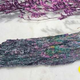 Carborundum Natural Chakra Wand – Energy Alignment & Aura Protection