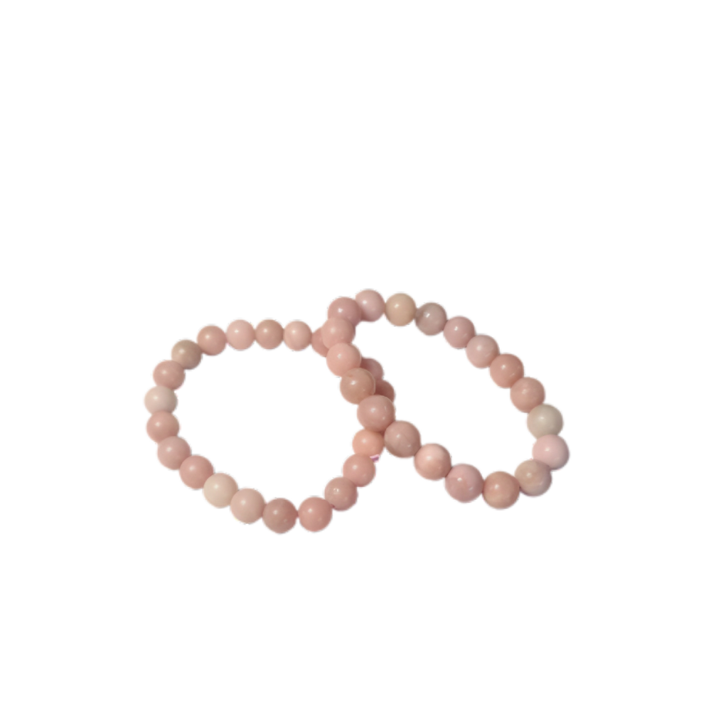 PINK OPAL BRACELET 8MM