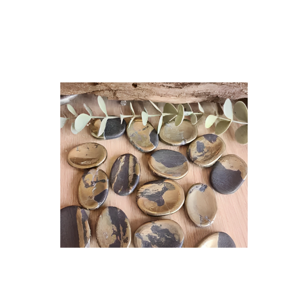 Apache Gold Worry Stones – Grounding Crystal for Stress Relief, Focus & Protection