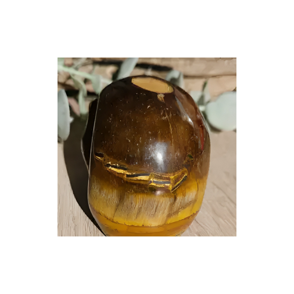 Tiger’s Eye Skull Carving – Crystal for Courage, Focus & Protection