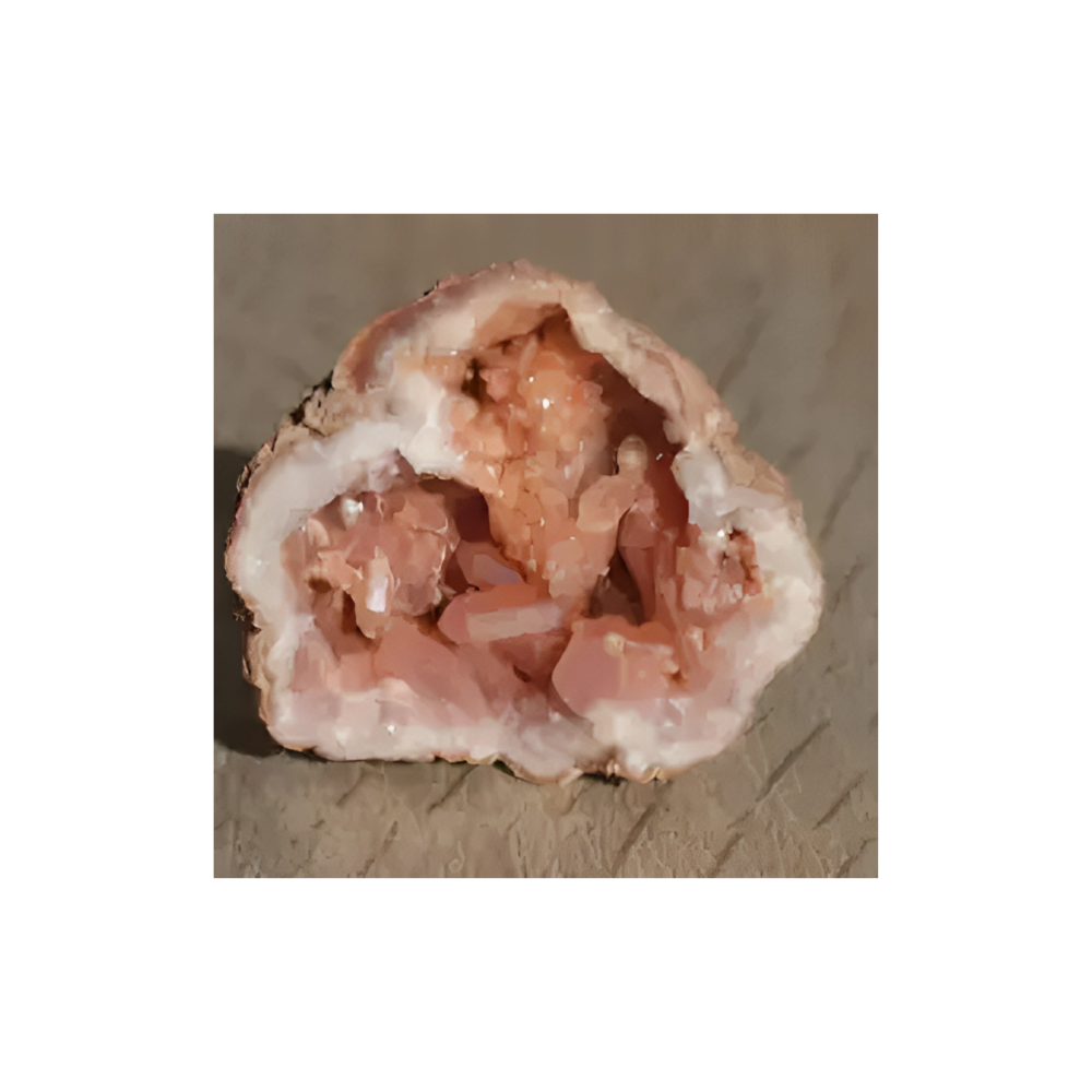 PINK AMETHYST GEODE 8