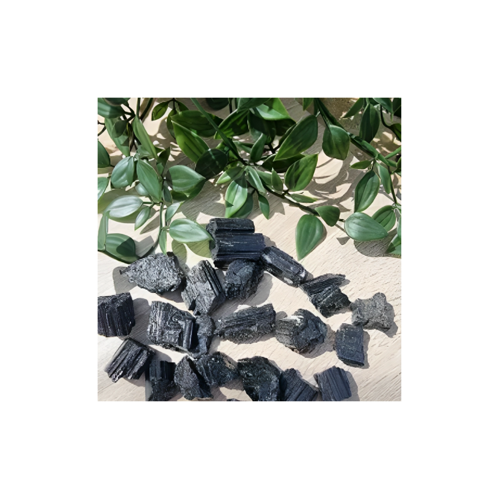 Black Tourmaline Rough Stone – Natural Protection & Energy Shielding