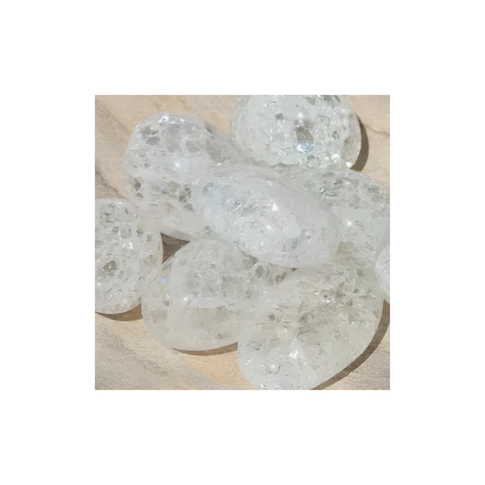 CRACKED CLEAR QUARTZ