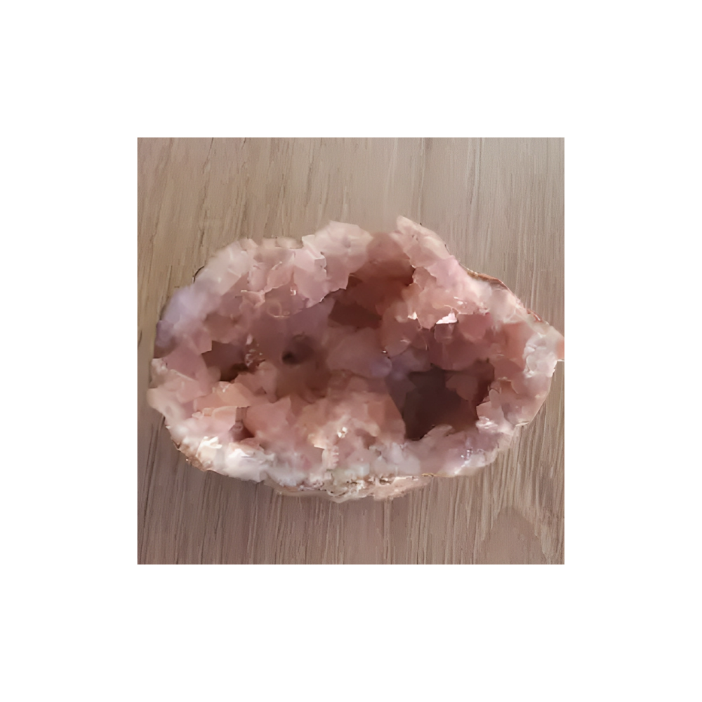 PINK AMETHYST GEODE CLUSTER 3