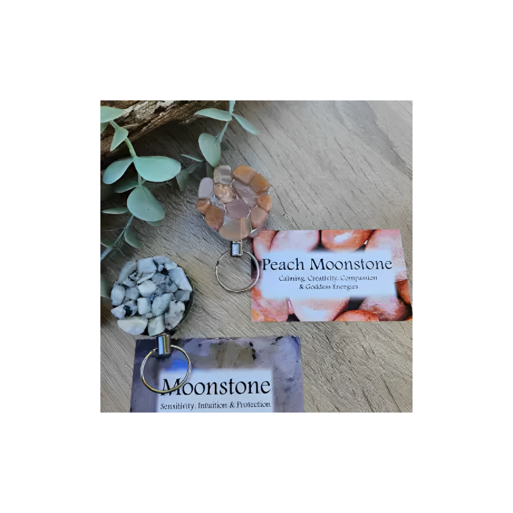LIMITED EDITION MOONSTONE CRYSTAL BADGE