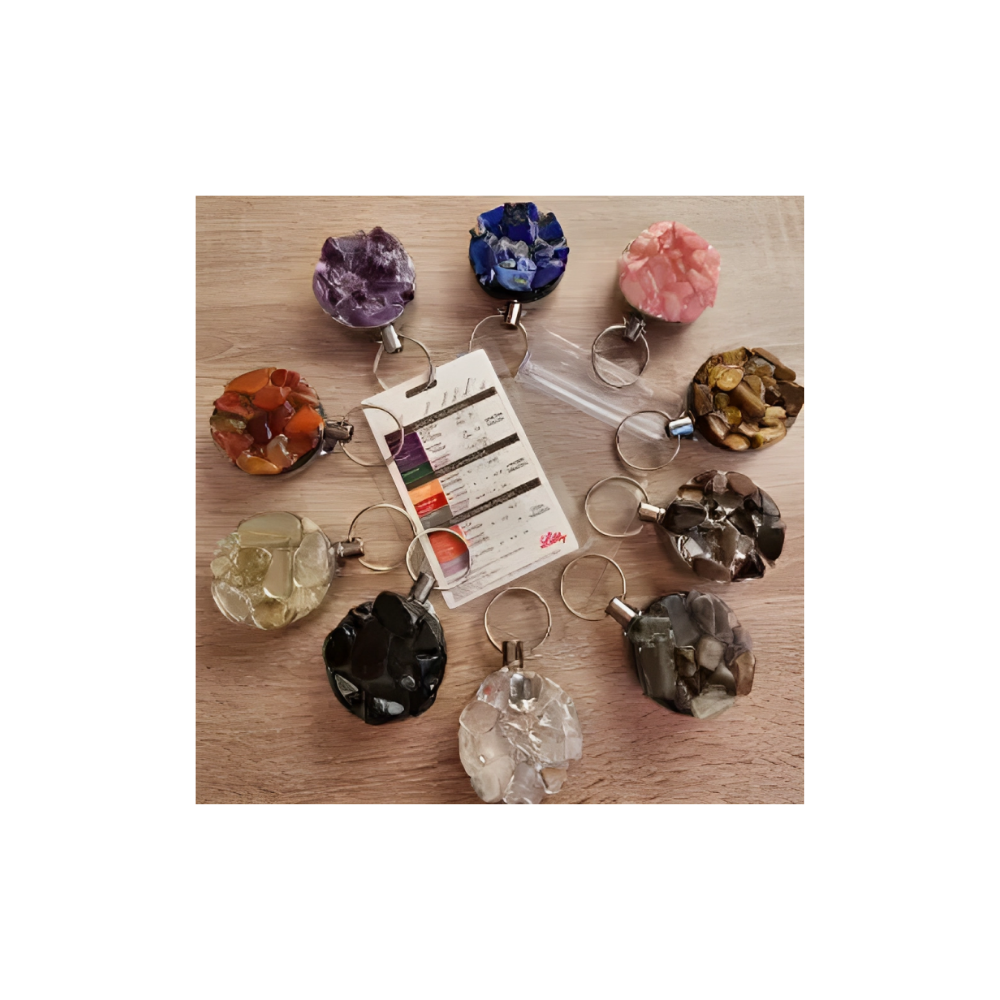 CRYSTAL STONE BADGE