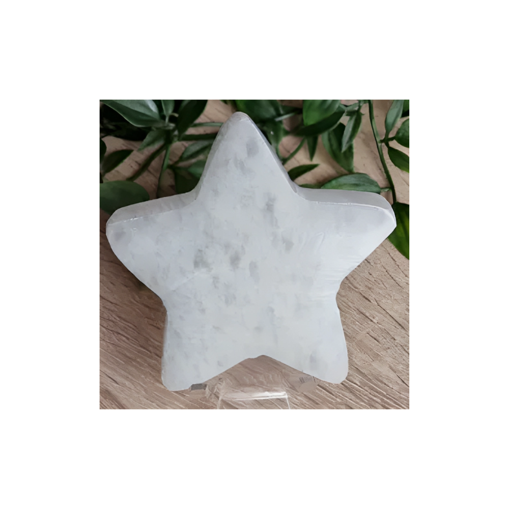 SELENITE STAR CHARGING PLATE