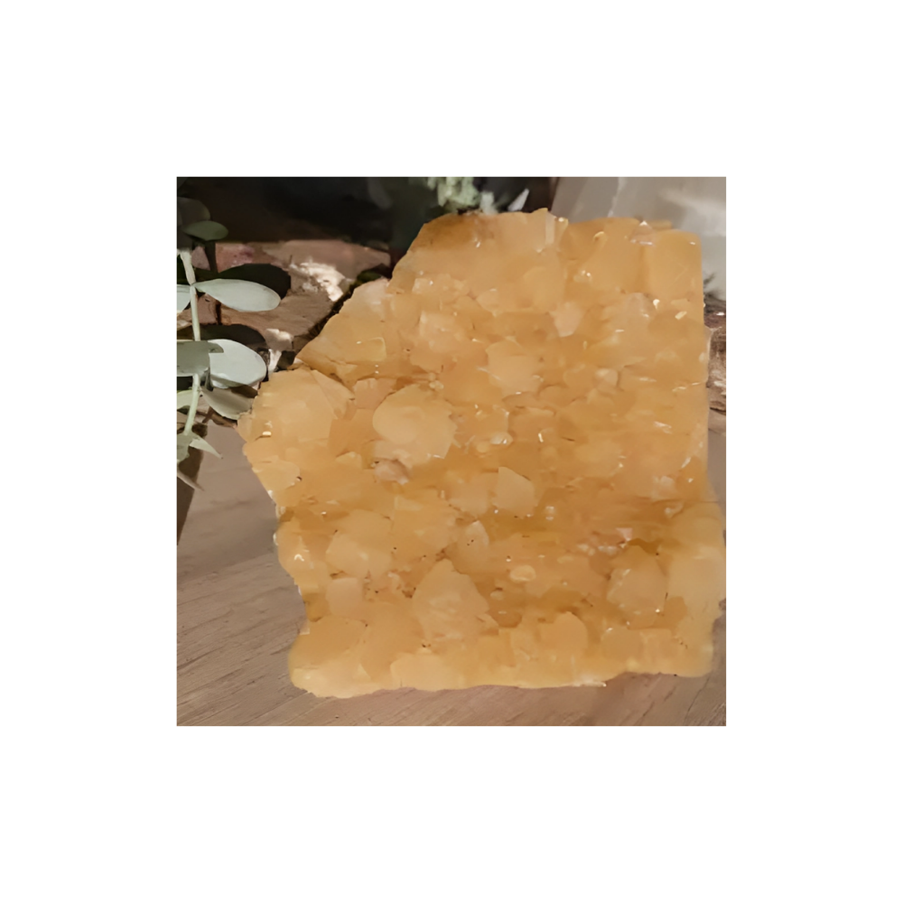 Orange Halite Crystal – Raw Stone for Energy Detox & Self-Empowerment #1