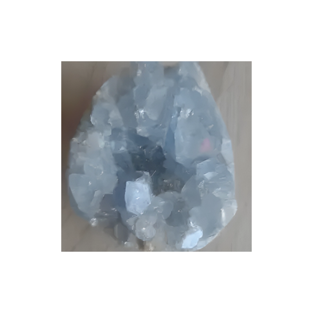 Celestite Egg Cluster 2 – Soothing Blue Crystal for Calm & Spiritual Connection