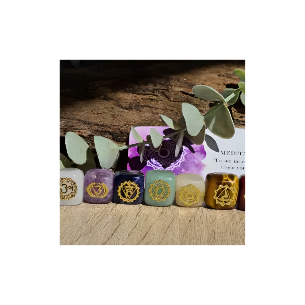 Chakra Blocks – Colorful Healing Stones for Chakra Balancing & Energy Work