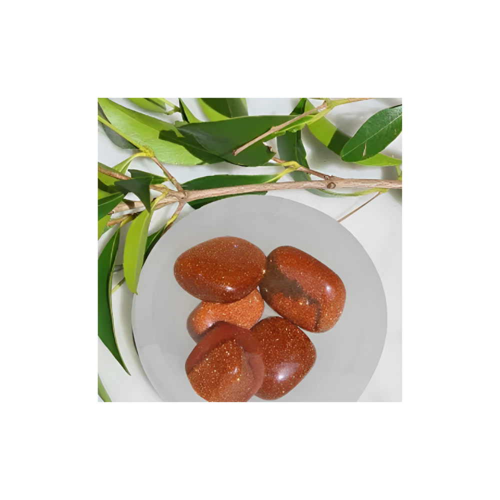 RED GOLDSTONE - TUMBLED