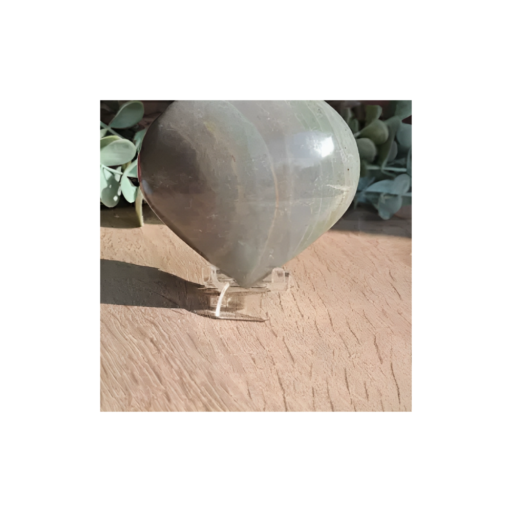 PUFFY OCEAN JASPER HEART - LARGE