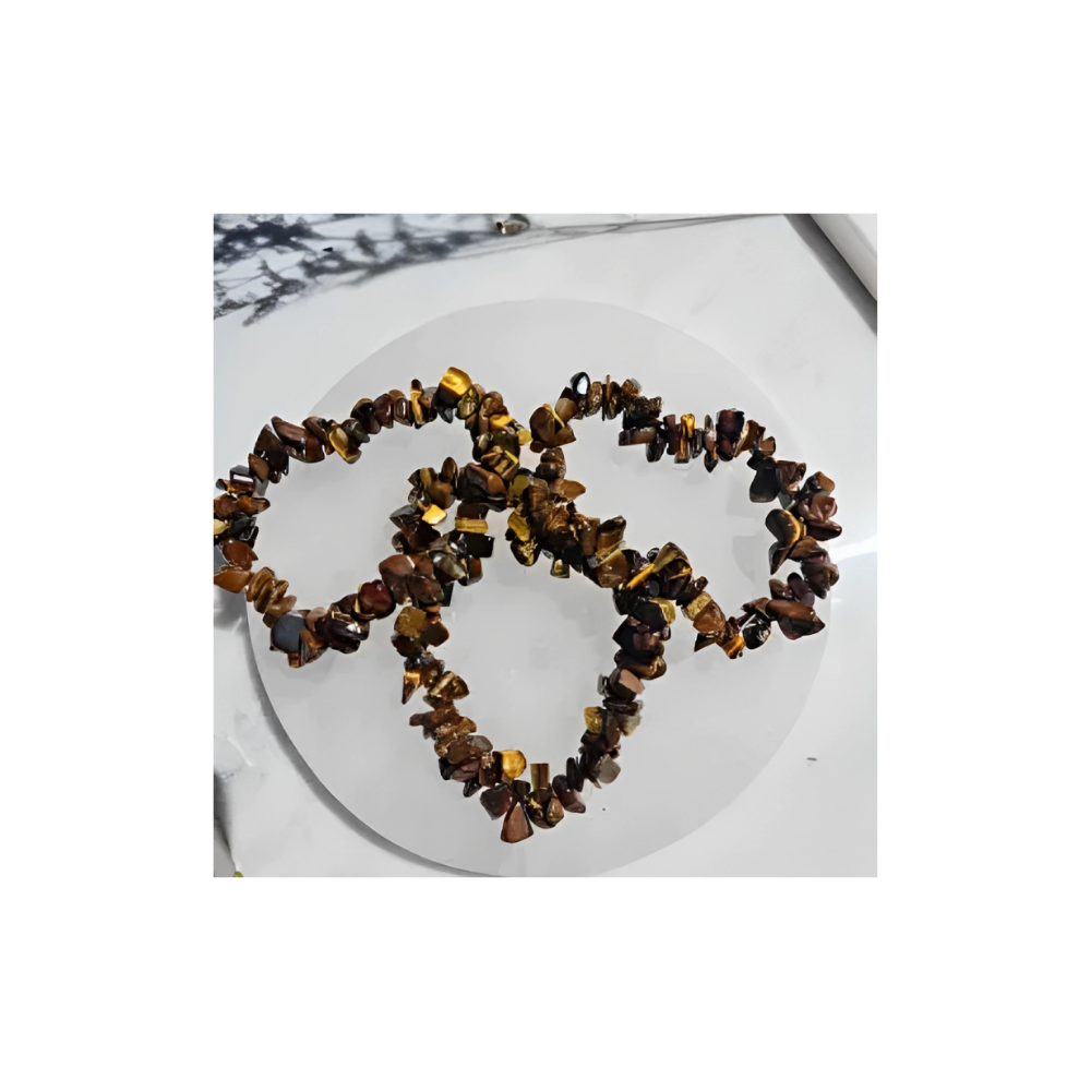 TIGERS EYE CHIP BRACELET