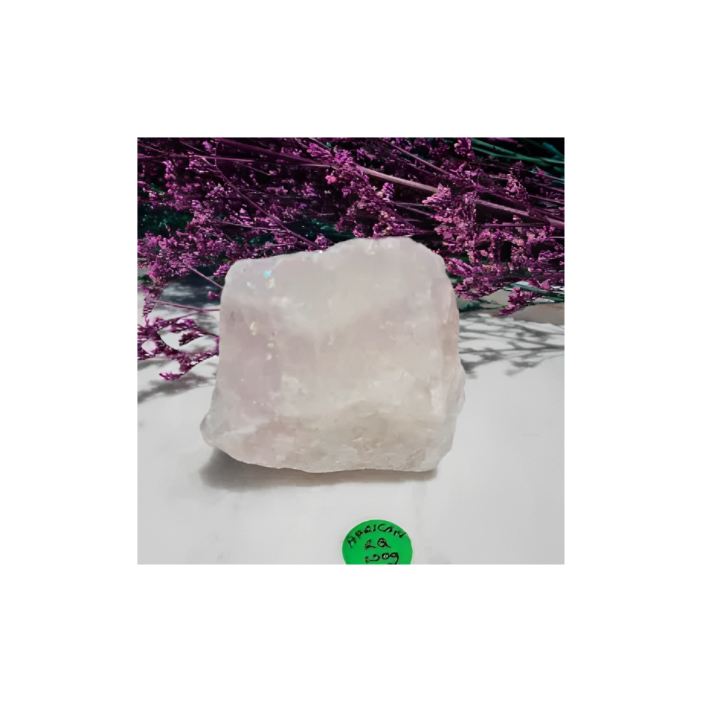 African Rose Quartz Chunk – Natural Heart Crystal for Love & Emotional Healing