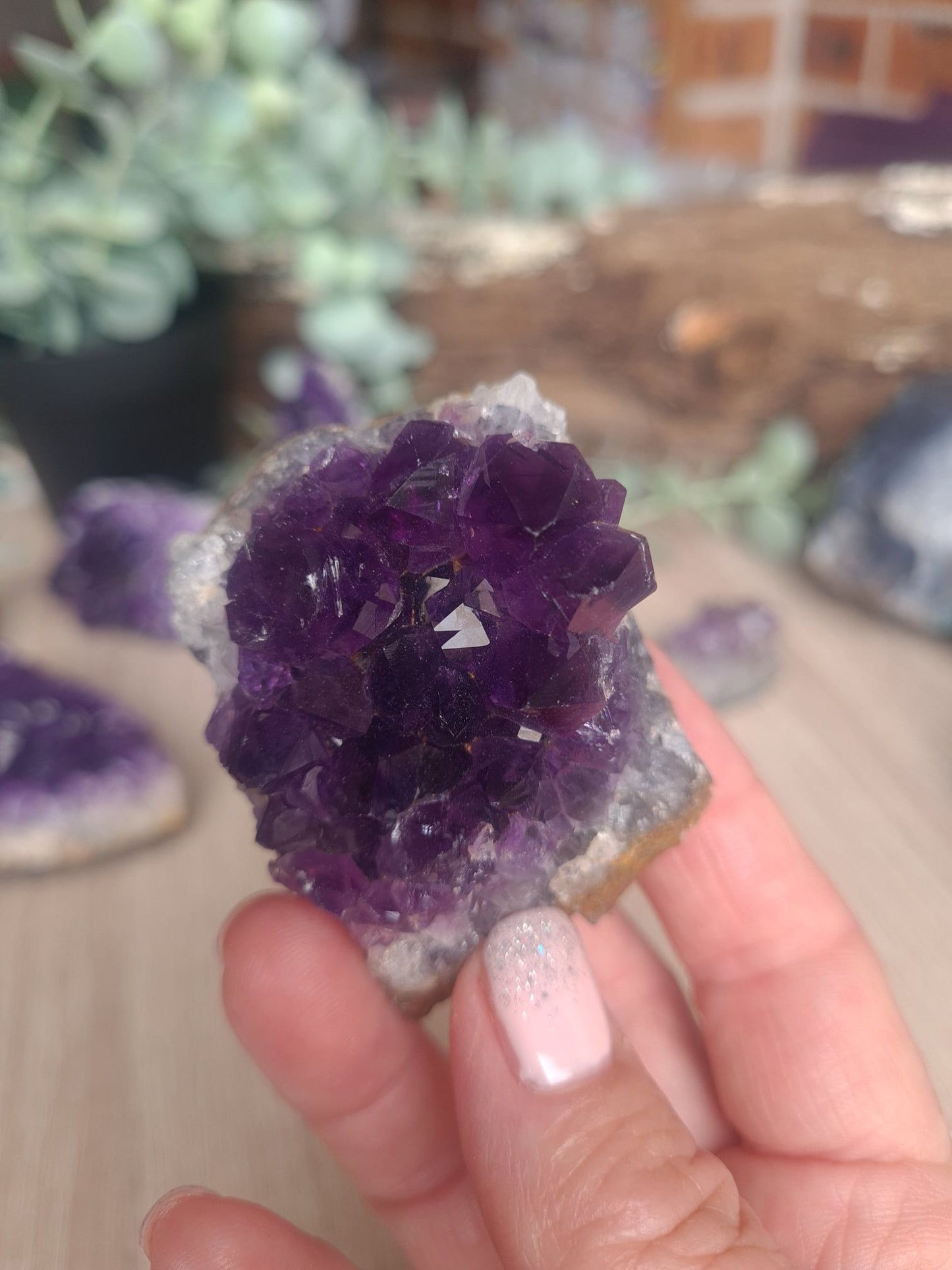 A Grade Amethyst Clusters – Premium Healing Crystals for Protection, Calm & Spiritual Energy