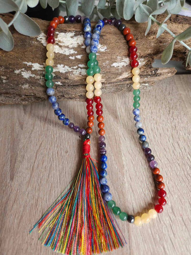 RAINBOW MALA BEADS