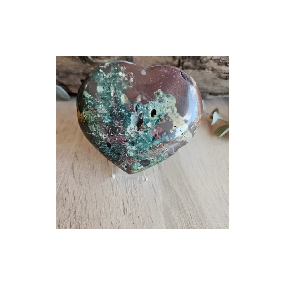 OCEAN JASPER HEART 8 - LARGE