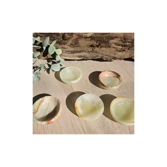 GREEN ONYX BOWL