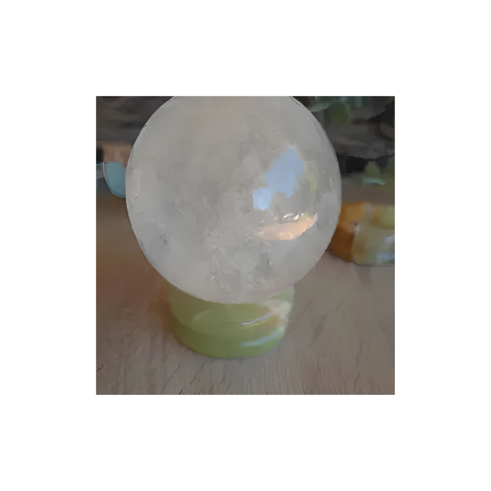 GREEN ONYX SPHERE HOLDER