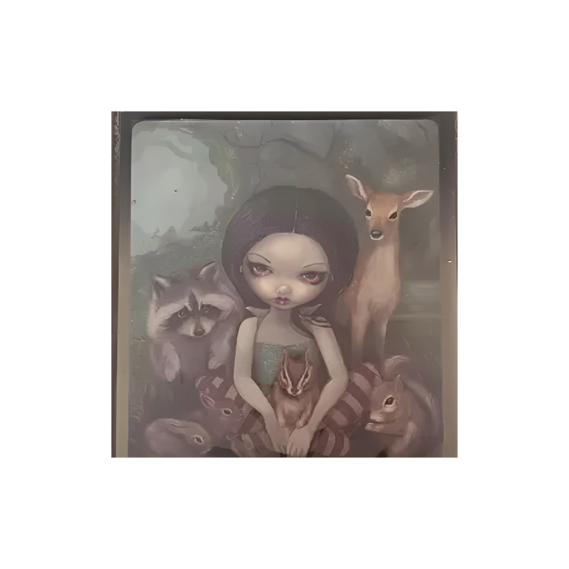 OPTICAL MOUSE PAD - SNOW WHITE AND HER ANIMAL FRIENDS
