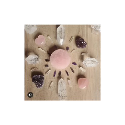 ROSE QUARTZ DISC