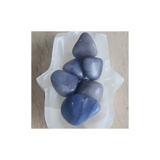 Blue Aventurine Tumble – Calming Crystal for Focus & Insight