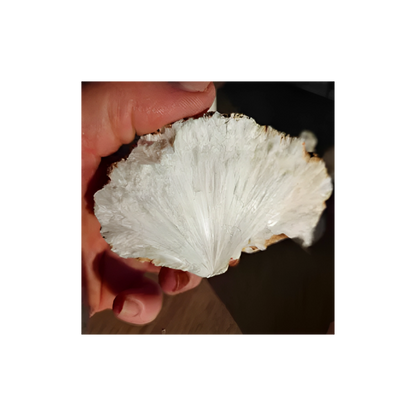 Scolecite Raw Stone – High Vibration Crystal for Inner Peace & Spiritual Awakening