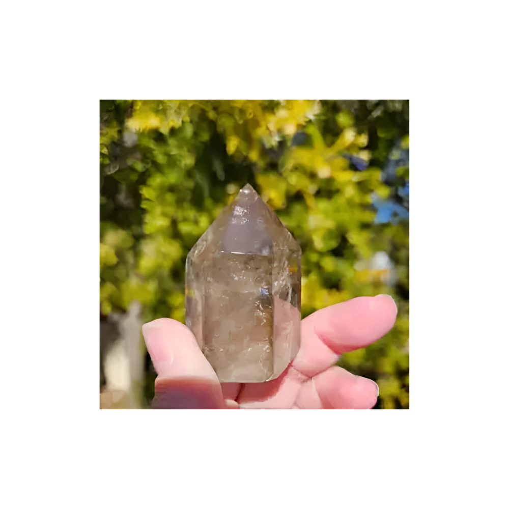 SMOKEY QUARTZ POINT 2