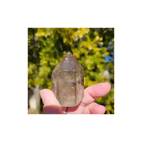 SMOKEY QUARTZ POINT 2