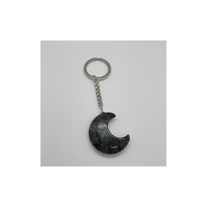 CRYSTAL MOON KEYRINGS
