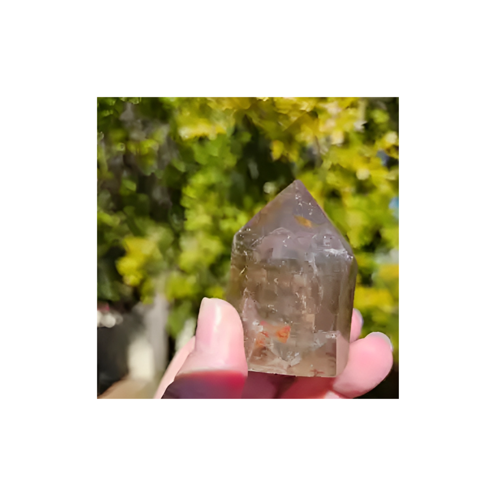 SMOKEY QUARTZ POINT 2