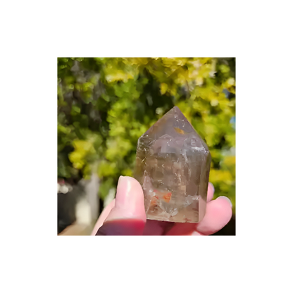 SMOKEY QUARTZ POINT 2