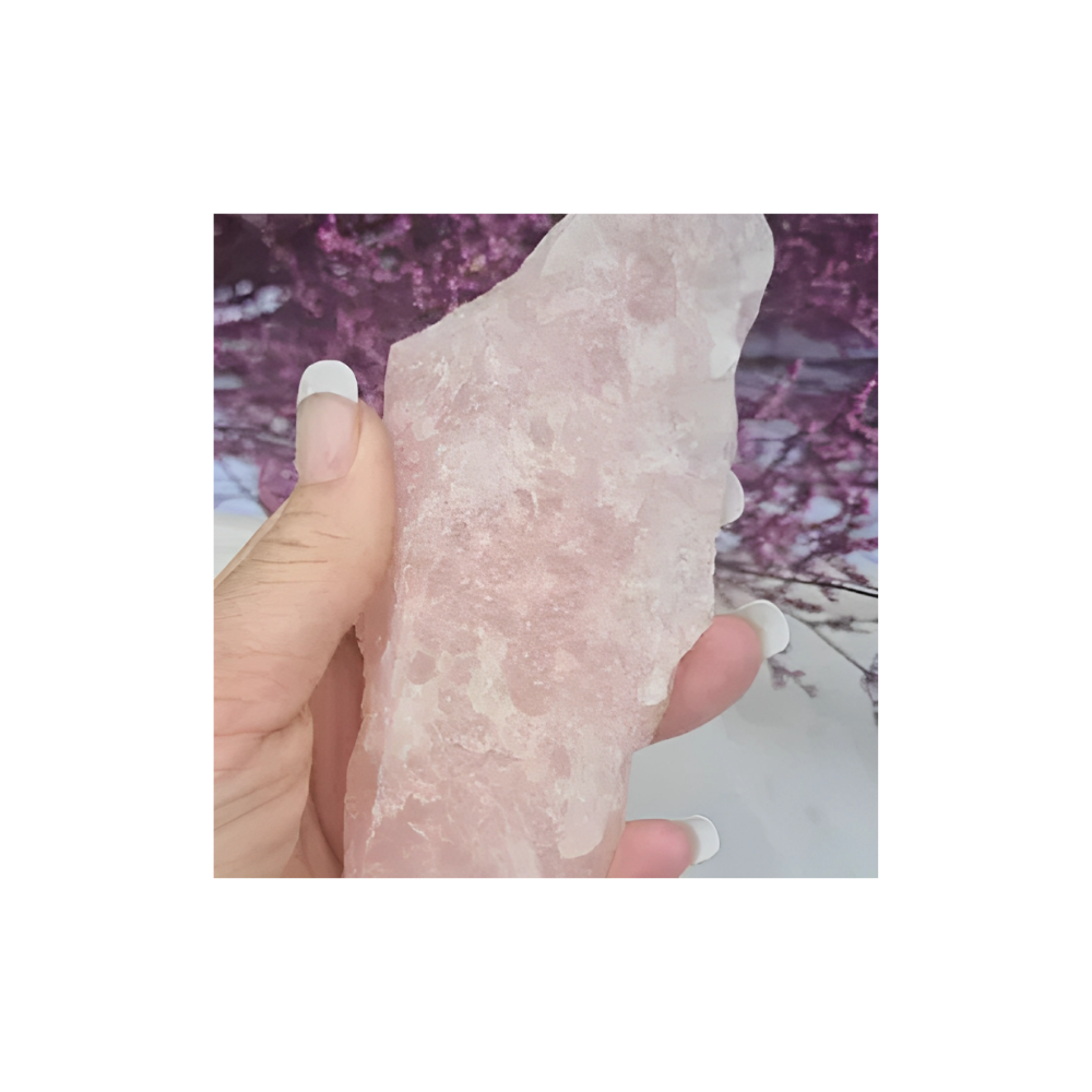 Madagascar Rose Quartz A Grade (Raw) – Heart Healing Crystal for Self-Love & Peace*9