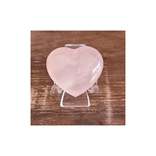 ROSE QUARTZ HEART – MINI