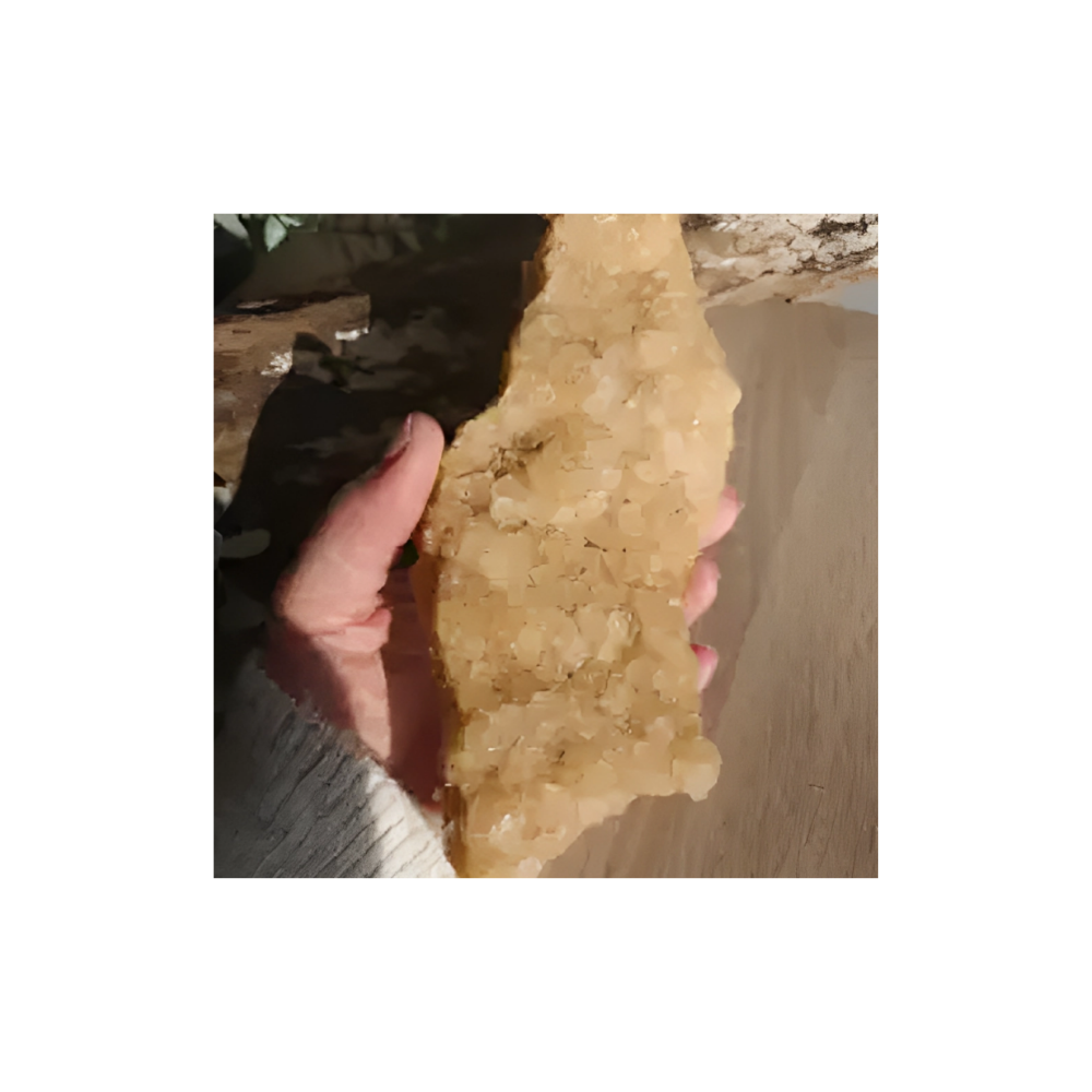 Orange Halite Raw Stone – Confidence, Clarity & Energy Clearing Crystal #2