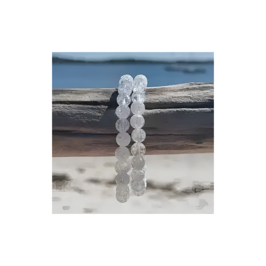 FIRE AND ICE QUARTZ BRACELET