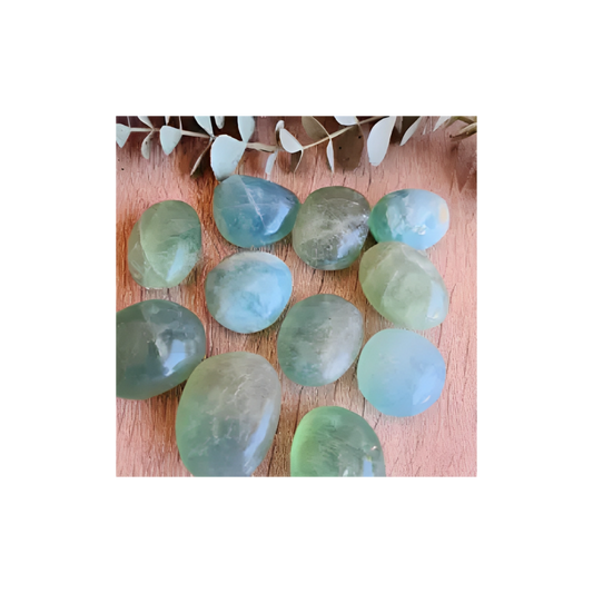 FLUORITE PALM STONES