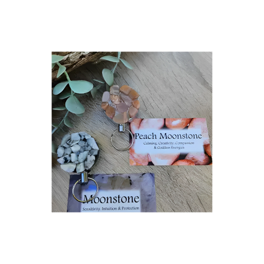 LIMITED EDITION MOONSTONE CRYSTAL BADGE