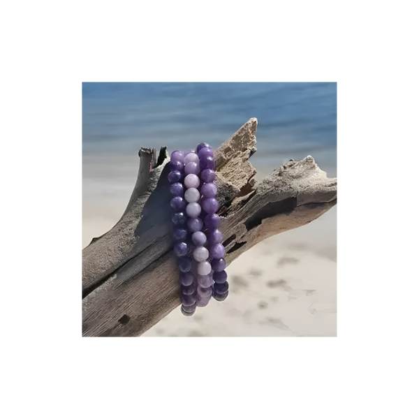 LEPIDOLITE BRACELET 6MM