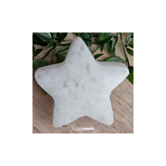 SELENITE STAR CHARGING PLATE
