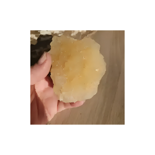 Orange Halite Crystal – Raw Stone for Emotional Release & Solar Chakra Power #4