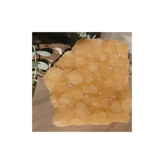Orange Halite Crystal – Raw Stone for Energy Detox & Self-Empowerment #1