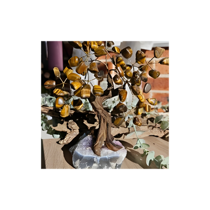 TIGERS EYE BONSAI TREE