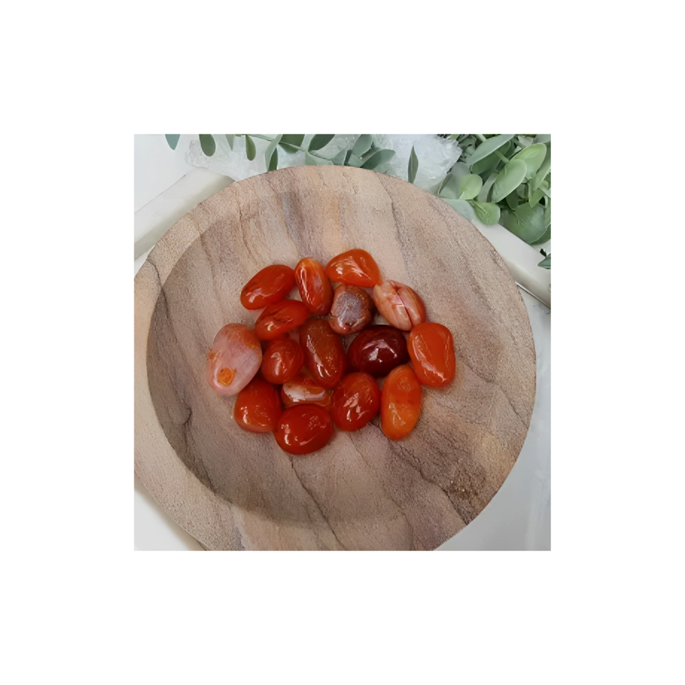 Carnelian Tumbles – Mini Crystals for Motivation, Passion & Confidence