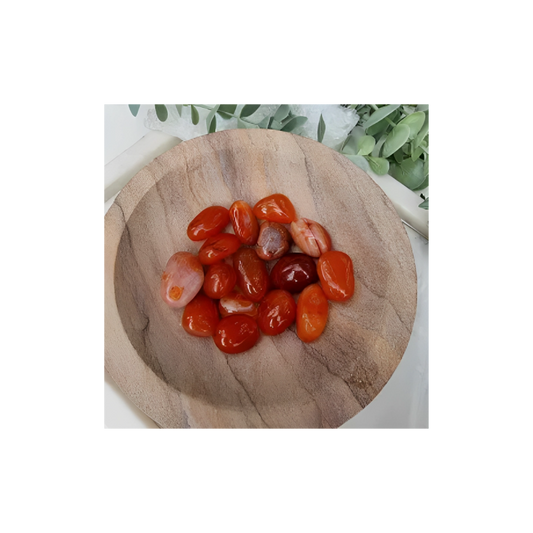 Carnelian Tumbles – Mini Crystals for Motivation, Passion & Confidence