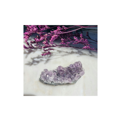 Lilac Amethyst Clusters – Soft Purple Healing Crystals for Peace, Intuition & Energy Cleansing
