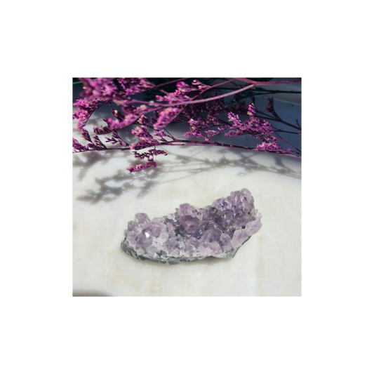 Lilac Amethyst Clusters – Soft Purple Healing Crystals for Peace, Intuition & Energy Cleansing